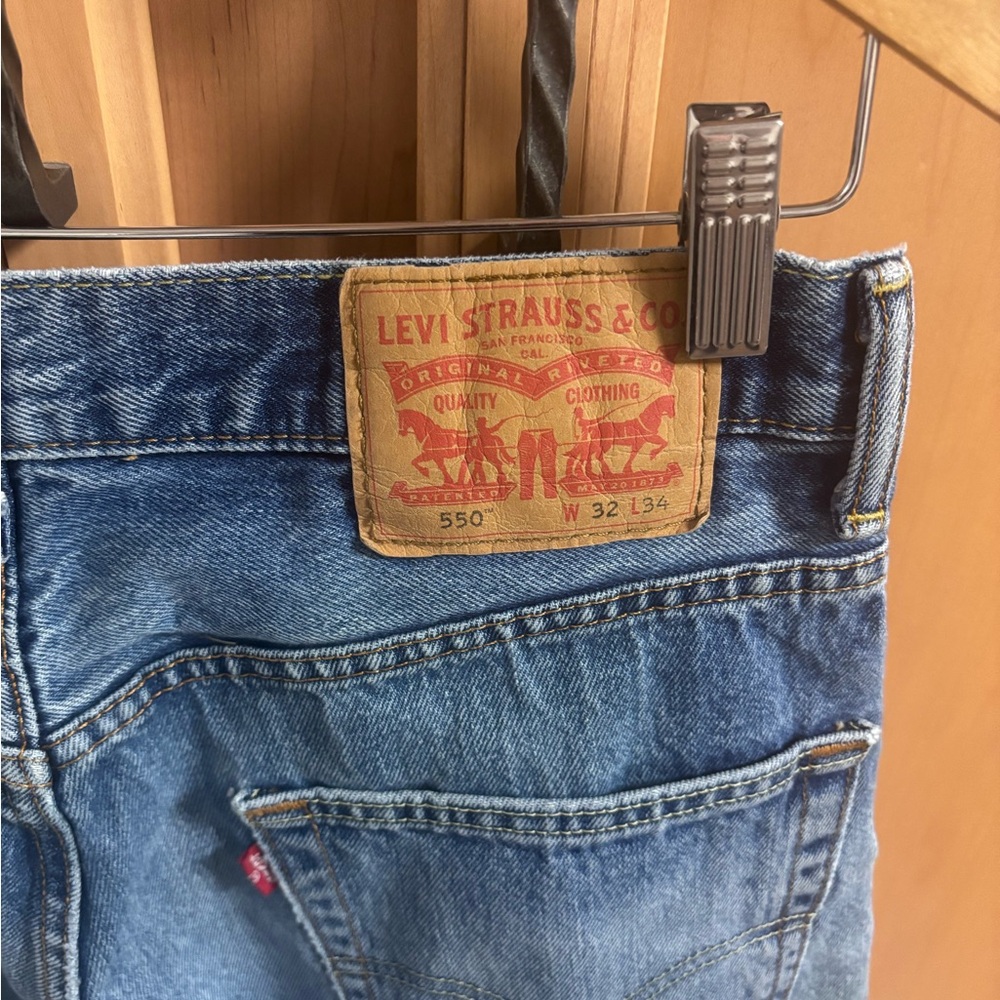 Levi's Men's Blue Relaxed Jeans W32 x  L34